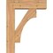 Ekena Millwork Westlake Block Smooth Bracket w/ Offset Brace, Western Red Cedar, 7 1/2"W x 26"D x 34"H BKT0806X26X34WTL05SWR - alternate 4